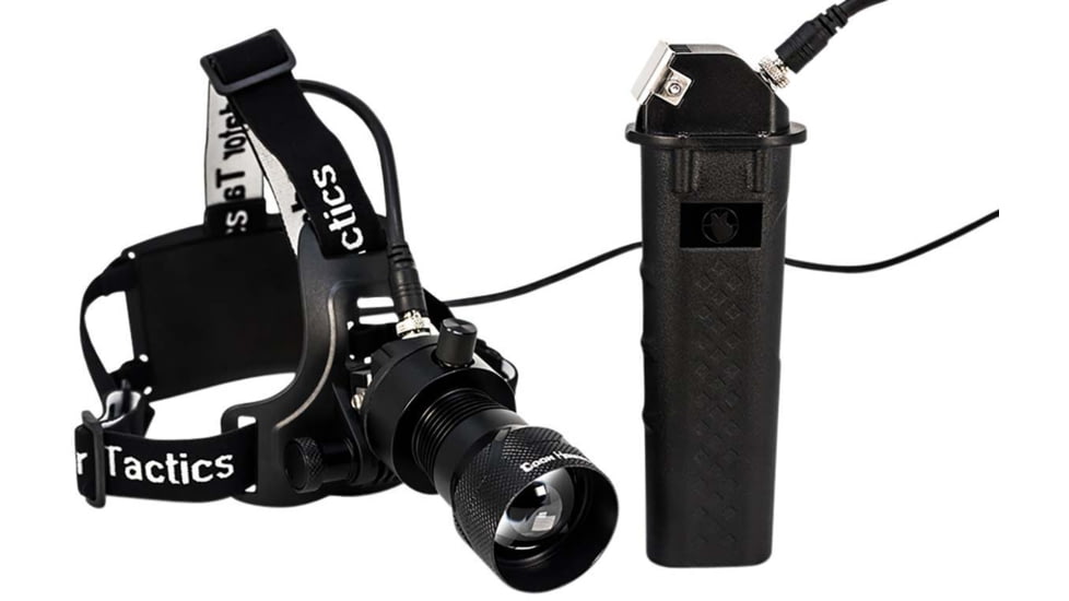 Predator Tactics Coon Hound- Spotlight/Headlamp Coon Light Kit, One Size Fits Most, 97501