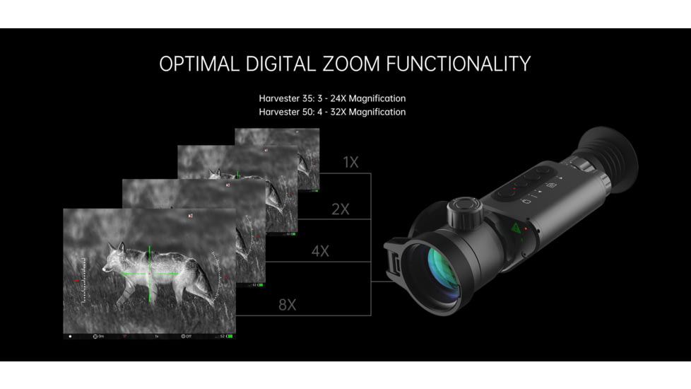 Predator Thermal Optics Harvester 3-24x35mm Imagine Rifle Scope