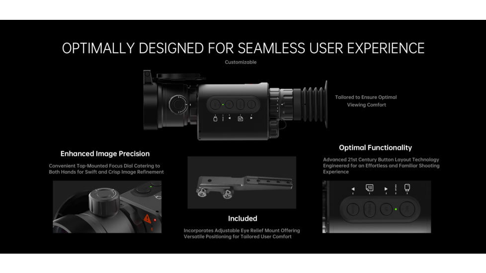 Predator Thermal Optics Harvester 3-24x35mm Imagine Rifle Scope