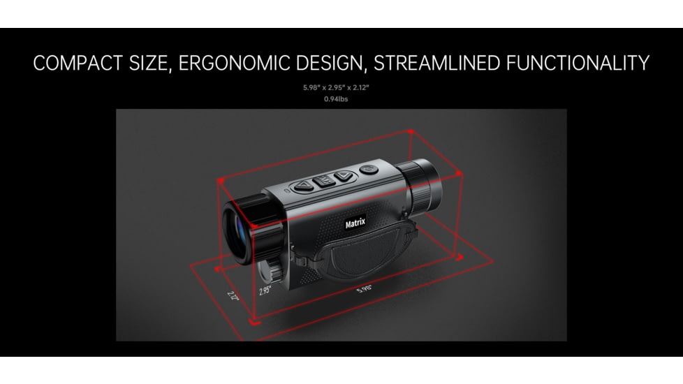 Predator Thermal Optics Matrix 1.5-12x35mm Thermal Monocular