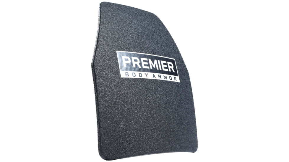 Premier Body Armor Agile PE Plate, Black, FOR-9329-PE