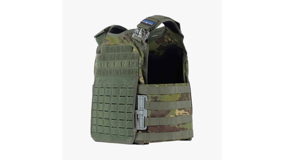 Premier Body Armor Core Mission Plate Carrier, Universal Fit, MultiCam Tropic, 10x12 inch, CMPC-MCT-DLR