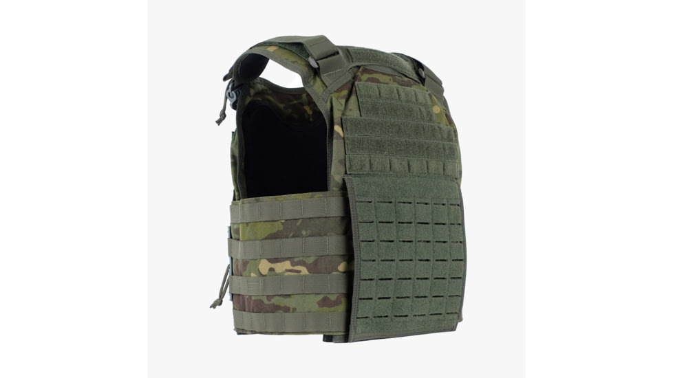 Premier Body Armor Core Mission Plate Carrier, Universal Fit, MultiCam Tropic, 10x12 inch, CMPC-MCT-DLR