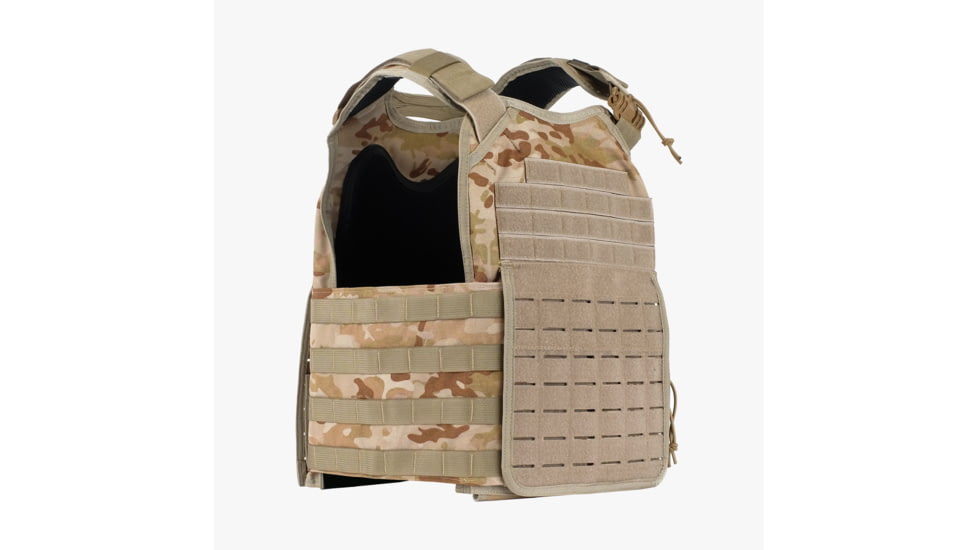 Premier Body Armor Core Plate Carrier w/ Level IIIA Cummerbund Armor, Multicam Arid, 2XL, CPC-MCA-2XL-IIIA