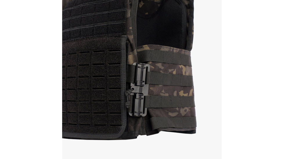Premier Body Armor Core Plate Carrier w/ Level IIIA Cummerbund Armor, Multicam Black, 2XL, CPC-MCB-2XL-IIIA