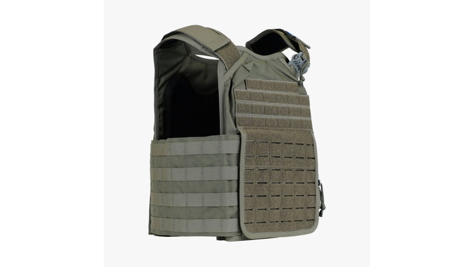 Premier Body Armor Core Plate Carrier w/ Level IIIA Cummerbund Armor, Ranger Green, Large/Extra Large, CPC-RG-L/XL-IIIA