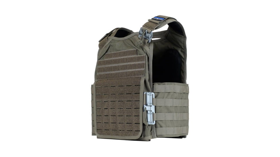 Premier Body Armor Core Plate Carrier w/ Level IIIA Cummerbund Armor, Ranger Green, Large/Extra Large, CPC-RG-L/XL-IIIA