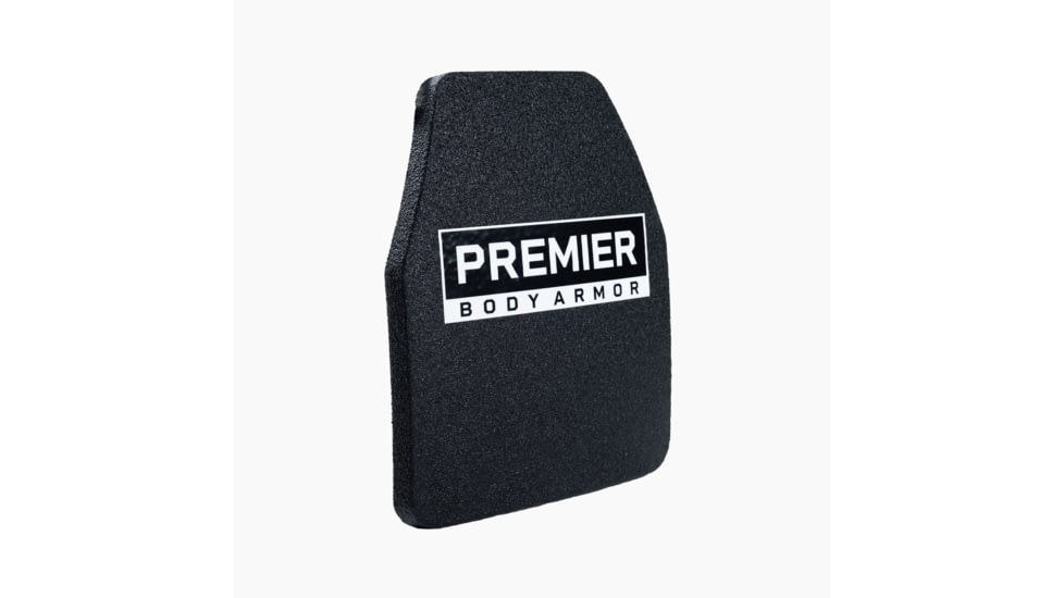 Premier Body Armor Nexus Level III ICW Plate, Multicurve, Black, 8x10 inch, NEX-8101ICW