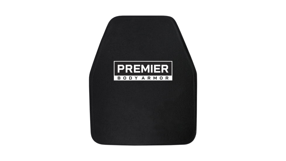 Premier Body Armor Stratis Level III+ Enhanced Plate Plate Carriers, Black/PBA Decal, 10x12 inch, STR-9260