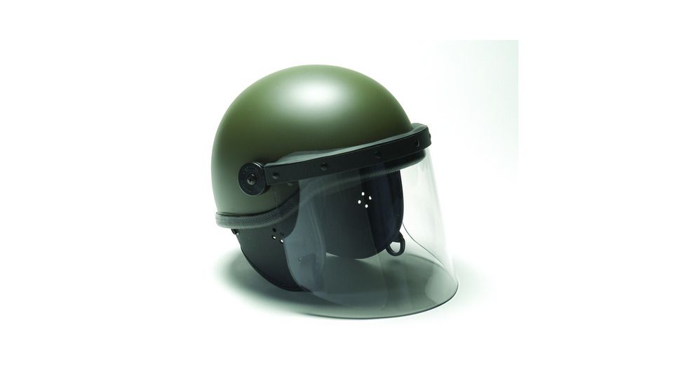 Premier Crown Corp Epr Riot Duty Helmet, Od Green - 90033