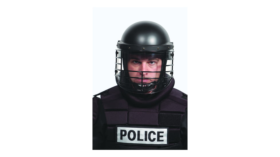 Premier Crown Corp Epr Riot Helm, Brn,wire Face - 9001C