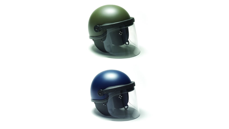 Premier Crown Corp Premier Crown - 900lt Liquitac Riot Helmet, Black, Brown, Midnight Blue, OD Green