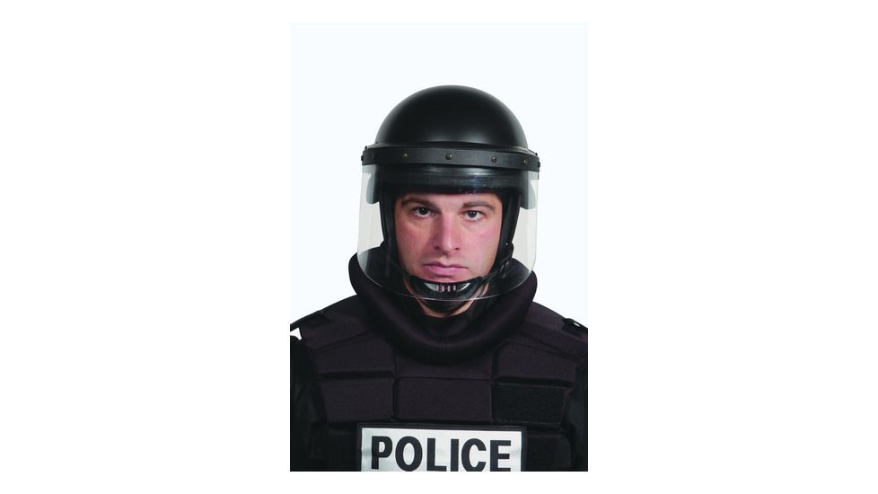 Premier Crown Corp Tacelite Epr Liquitac Riot Dut, Face Shield, Black, Extra Large, 9005LTXL
