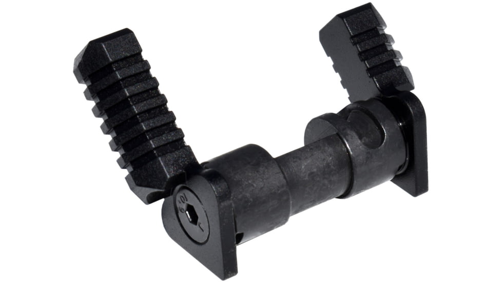 Presma 223/5.56/308 Aluminum and Steel Ambidextrous Safety Selector Switch, Black, AASS02