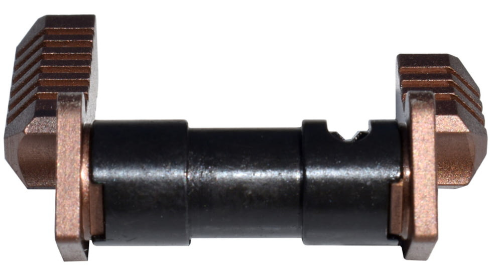 Presma 223/5.56/308 Aluminum and Steel Ambidextrous Safety Selector Switch, Brown, AASS02-BR