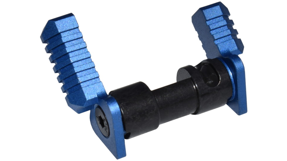 Presma 223/5.56/308 Aluminum and Steel Ambidextrous Safety Selector Switch, Dark Blue, AASS02-DBL