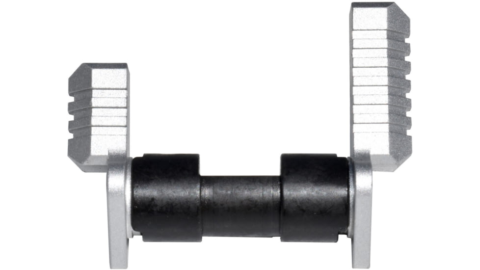 Presma 223/5.56/308 Aluminum and Steel Ambidextrous Safety Selector Switch, Silver, AASS02-S