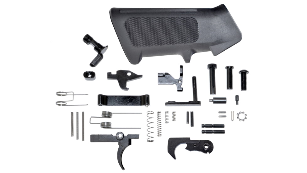 Presma 31 Piece AR-15 Lower Parts Kit with FCG, for .223/5.56 AR15/M4, Black, LPK02