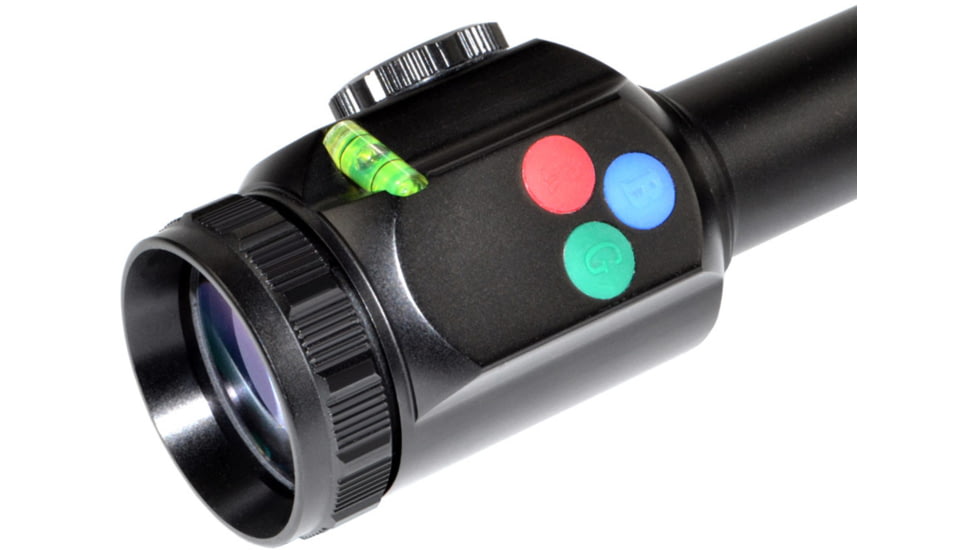 Presma 4x40 EX Professional Series Precision Scope, 1 in, RGB RXR Reticle, Black, EX4X40L