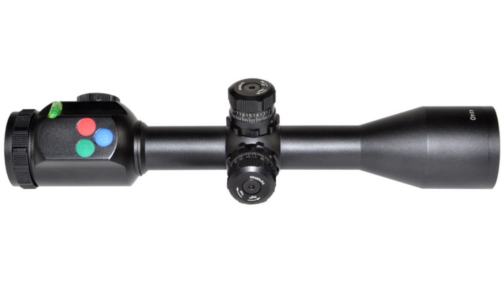 Presma 4x40 EX Professional Series Precision Scope, 1 in, RGB RXR Reticle, Black, EX4X40L