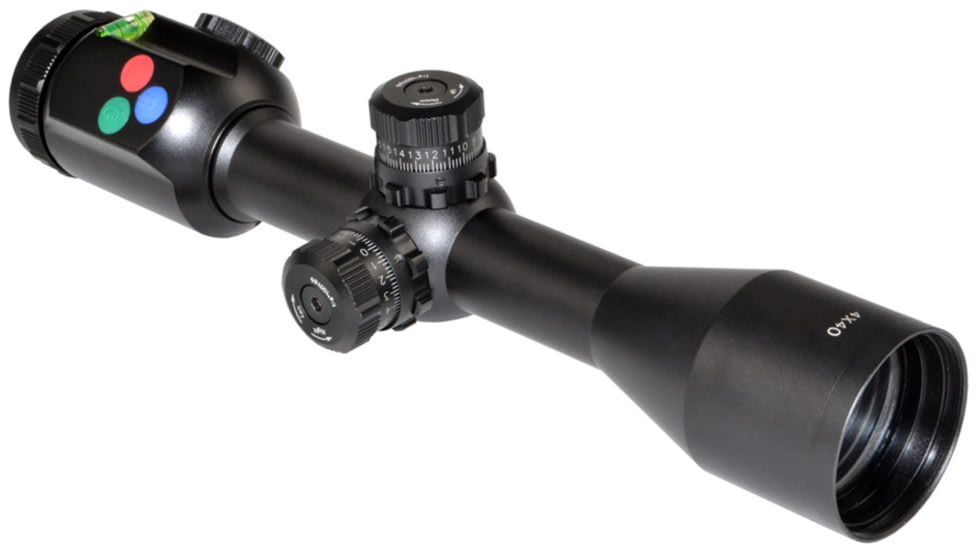 Presma 4x40 EX Professional Series Precision Scope, 1 in, RGB RXR Reticle, Black, EX4X40L