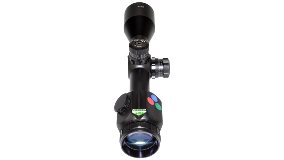 Presma 4x40 EX Professional Series Precision Scope, 1 in, RGB RXR Reticle, Black, EX4X40L