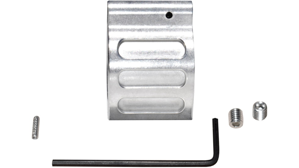 Presma .750 Low Profile Gas Block, Silver, GB09-SS