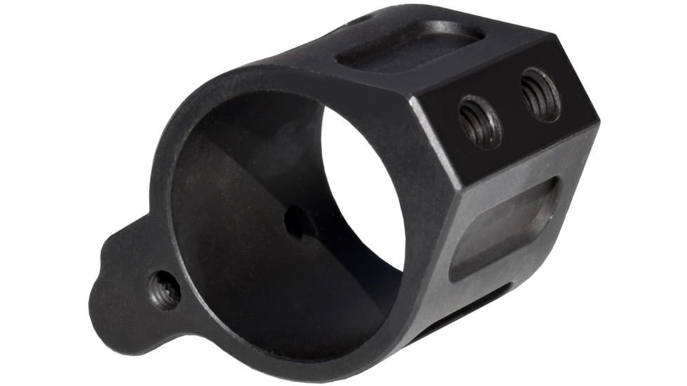 Presma .875 Adjustable Low Profile Gas Block, Black, GBA875