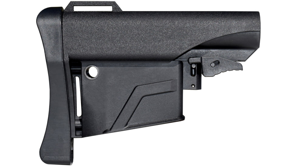 Presma A-R15/M16 Mil-Spec Stock w/ Built-In Magazine Carrier, 5.56x45,.223 Remington, Black, AAST15