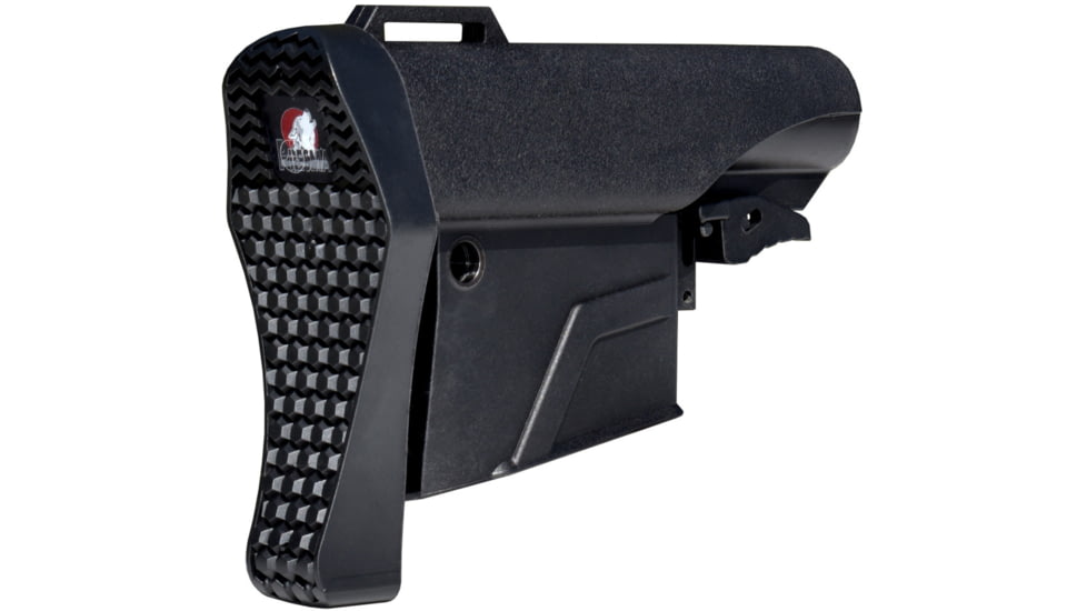 Presma A-R15/M16 Mil-Spec Stock w/ Built-In Magazine Carrier, 5.56x45,.223 Remington, Black, AAST15