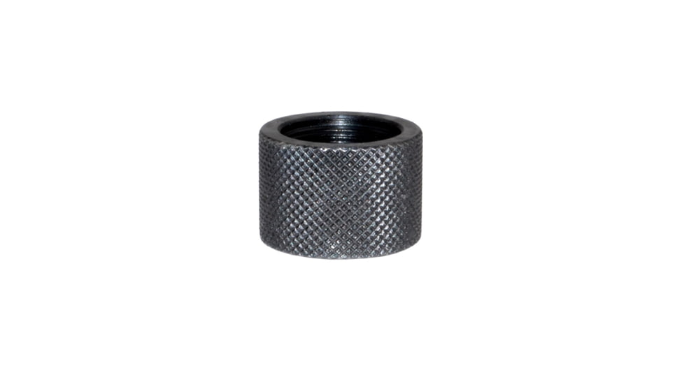 Presma AR-10 Barrel Thread Protector Nut for 5/8inx24tpi Muzzle Threading, Black Carbon Steel, BTPR02