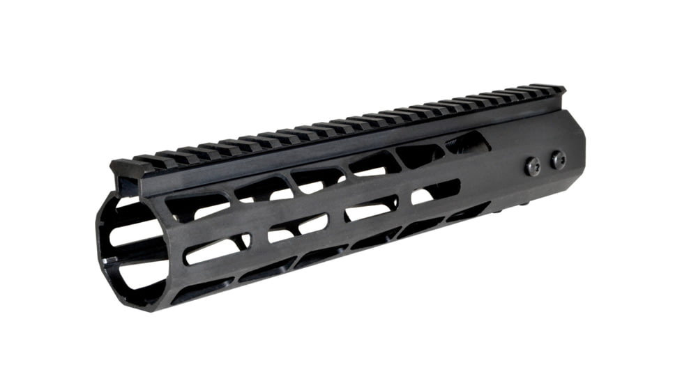 Presma AR-10 LR 308 Super Light M-LOK Series Free Float Handguards, 10in DPMS Low Profile, Black, M38M/L10