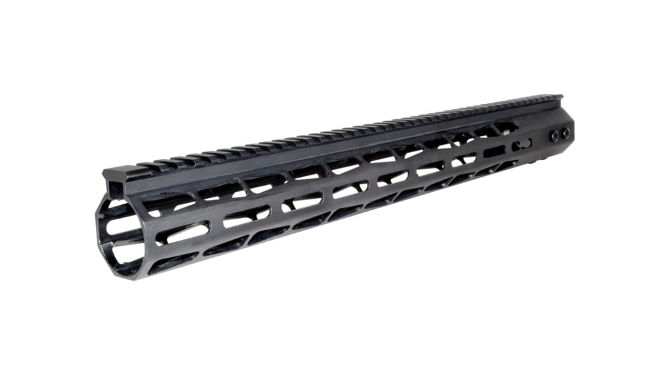 Presma AR-10 LR 308 Super Light M-LOK Series Free Float Handguards, 17in DPMS Low Profile, Black, M38M/L17