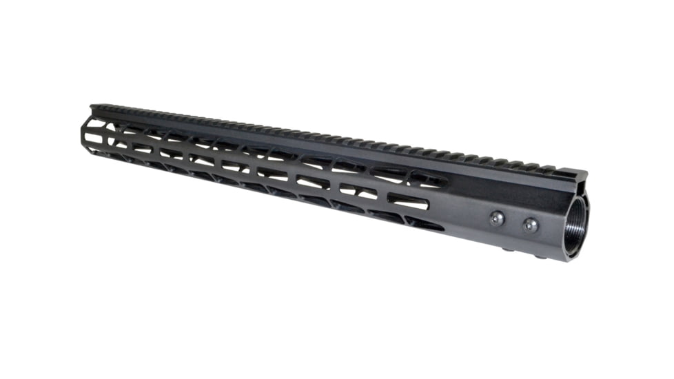 Presma AR-10 LR 308 Super Light M-LOK Series Free Float Handguards, 19in DPMS Low Profile, Black, M38M/L19