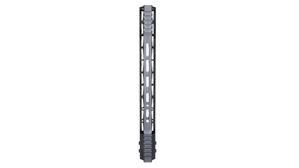 Presma AR-10 LR 308 Super Light M-LOK Series Free Float Handguards with Partial Top Rail, 15in DPMS Low Profile, Black, M38MP/L15