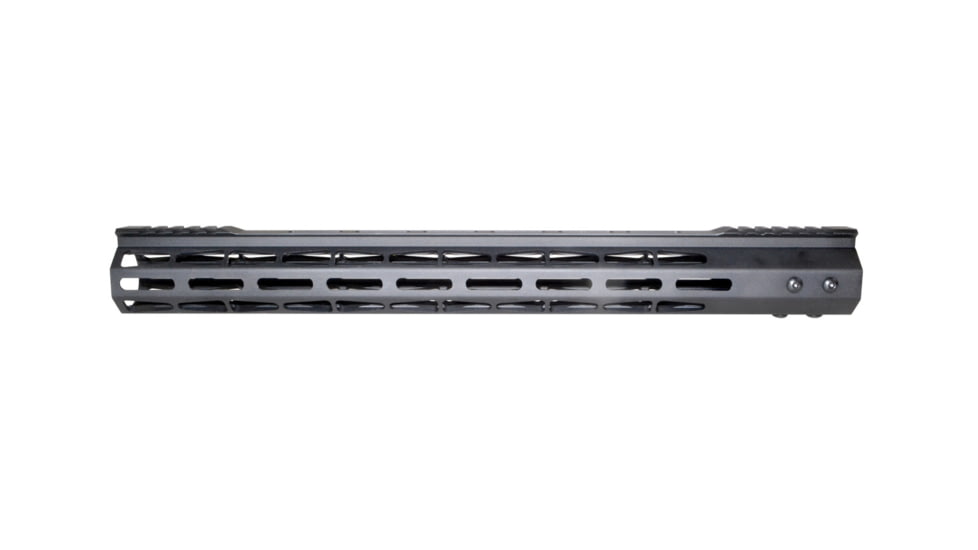 Presma AR-10 LR 308 Super Light M-LOK Series Free Float Handguards with Partial Top Rail, 17in DPMS Low Profile, Black, M38MP/L17