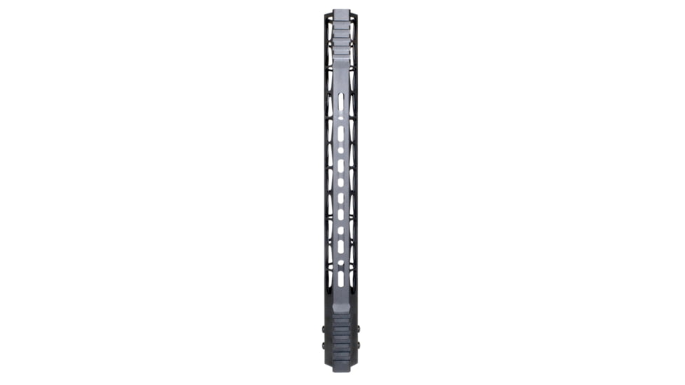 Presma AR-10 LR 308 Super Light M-LOK Series Free Float Handguards with Partial Top Rail, 17in DPMS Low Profile, Black, M38MP/L17