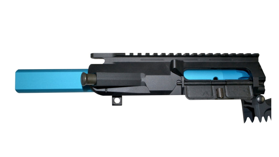 Presma AR-15 .223 Barrel Vise Block Rod with Torque Block for .750 Barrels, Blue, AV2-G2-B