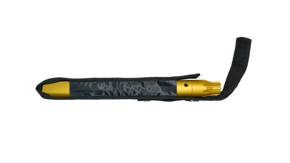 Presma AR-15 .223 Barrel Vise Block Rod with Torque Block for .750 Barrels, Golden, AV2-G2-G