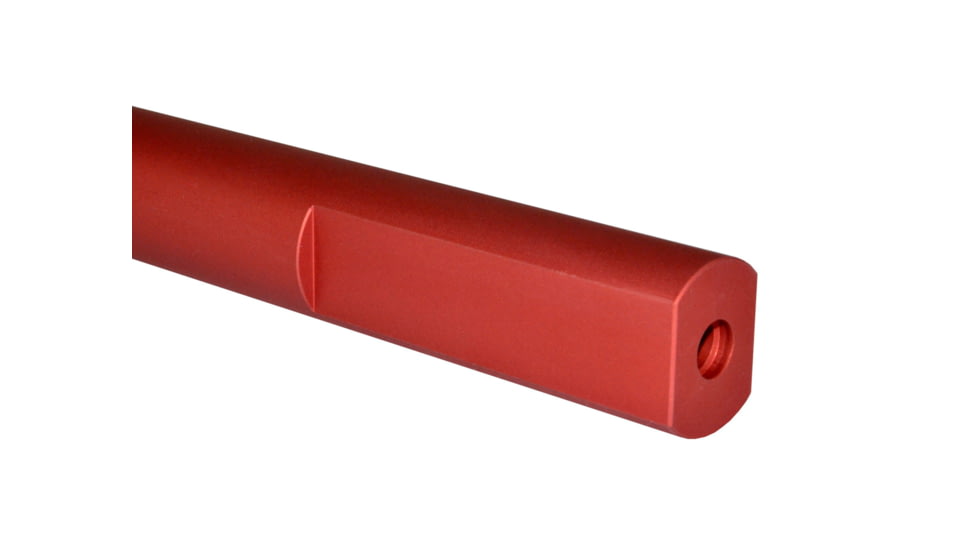 Presma AR-15 .223 Barrel Vise Block Rod with Torque Block for .750 Barrels, Red, AV2-G2-R