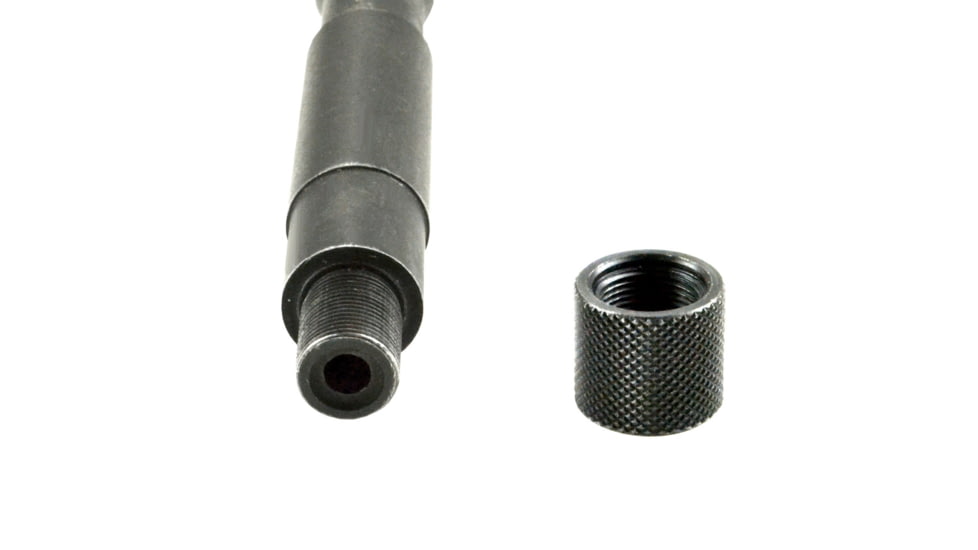 Presma AR-15 Barrel Thread Protector Nut for 1/2inx28tpi Muzzle Threading, Black Carbon Steel, BTPR01