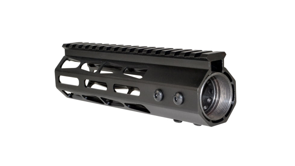 Presma AR-15 Super Light M-LOK Series Free Float Handguards, 7in, Black, MARM7