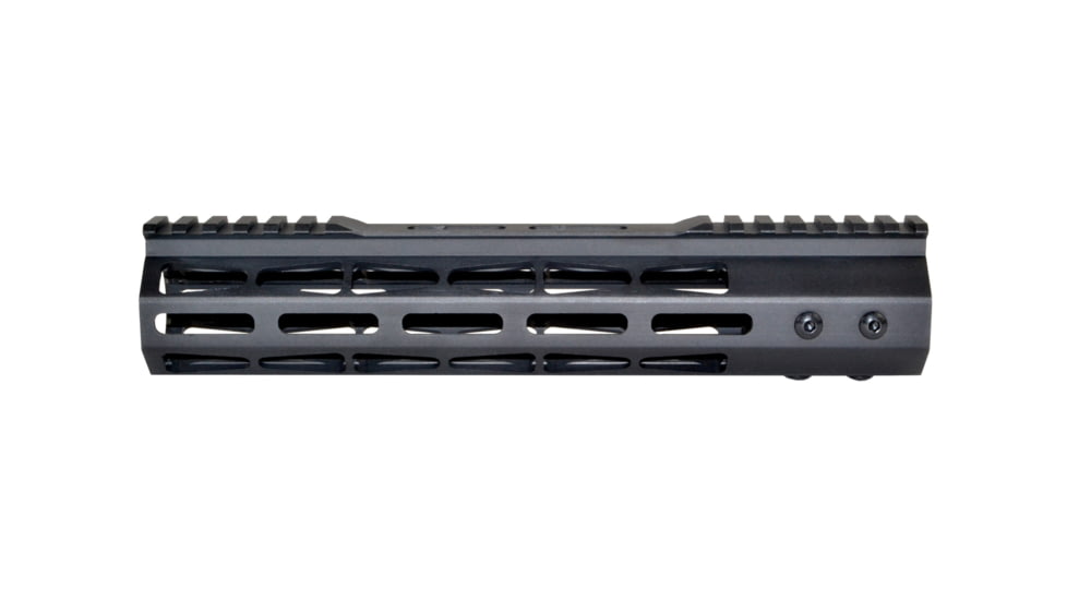Presma AR-15 Super Light M-LOK Series Free Float Handguards with Partial Top Rail, 10in, Black, MARMP10