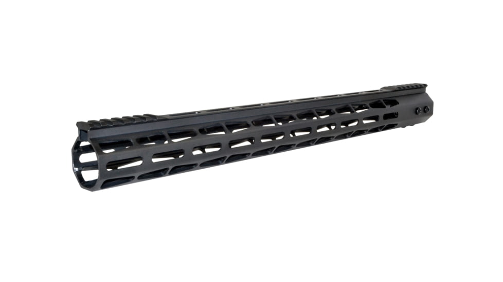 Presma AR-15 Super Light M-LOK Series Free Float Handguards with Partial Top Rail, 19in, Black, MARMP19