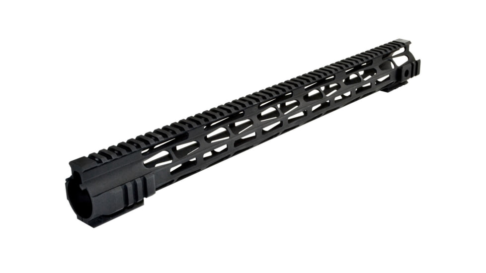 Presma AR .308 19.5in M-LOK Free Float Handguard Forend for .308 DPMS Low Profile Pattern Upper Receiver, ID 1.54in, Matte Black, M38ML195-L