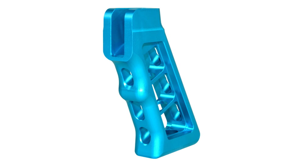 Presma AR Heavy Duty Skeletonized Rear Pistol Style Grip, Blue, GP29-B
