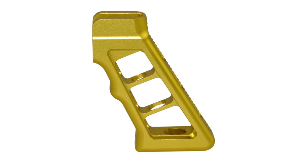 Presma AR Heavy Duty Skeletonized Rear Pistol Style Grip, Golden, GP29-G