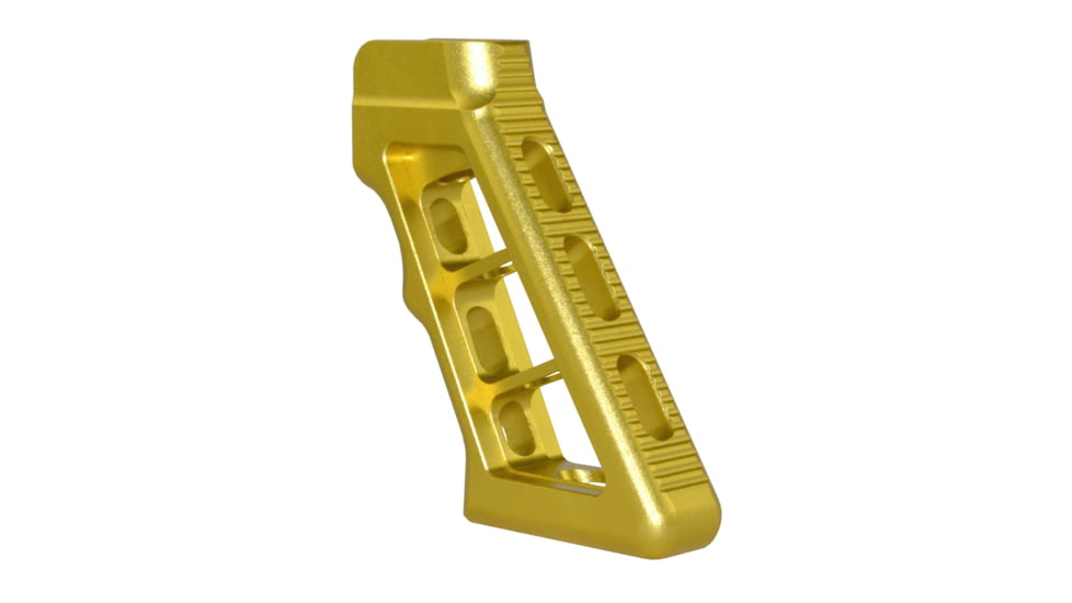 Presma AR Heavy Duty Skeletonized Rear Pistol Style Grip, Golden, GP29-G
