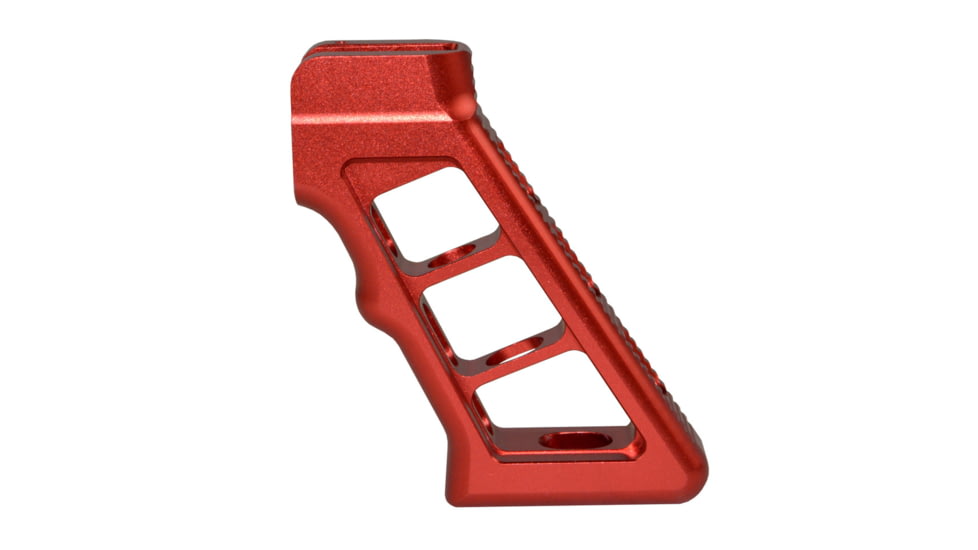 Presma AR Heavy Duty Skeletonized Rear Pistol Style Grip, Red, GP29-R