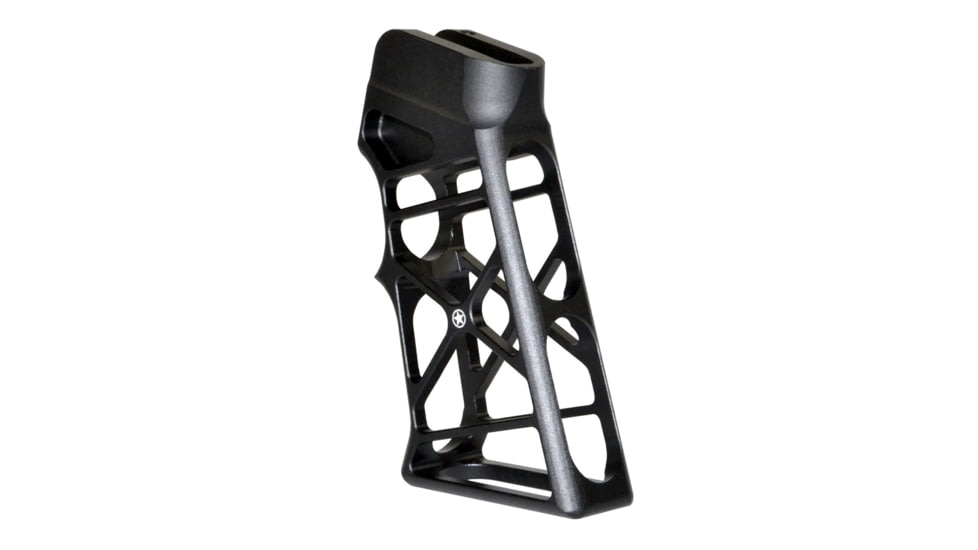 Presma AR Lightweight Skeletonized Rear Pistol Style Grip, Black, GP26